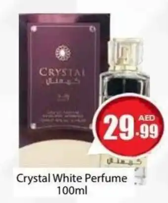 Amber Crystal White Perfume 100ml offer
