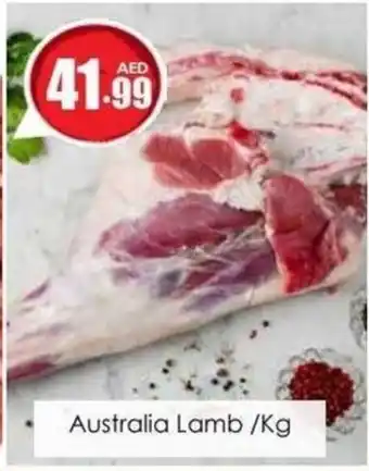 Amber Australia Lamb /Kg offer