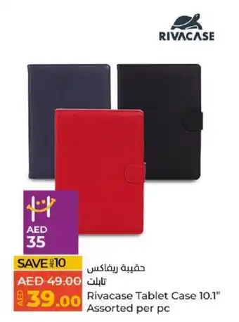 Lulu Hypermarket Rivacase Tablet Case 10.1" Assorted per pc offer