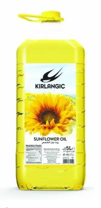 Carrefour Kirlangic pure sunflower oil 5L offer