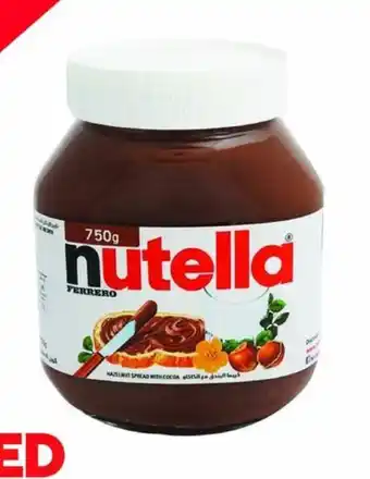 Carrefour Nutella 750g + 75g offer