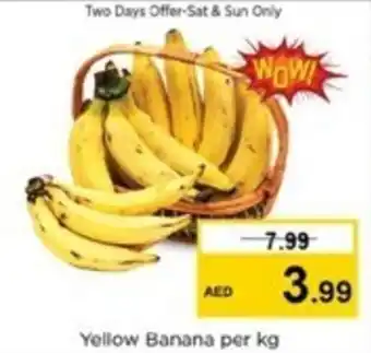 Nesto Yellow Banana per kg offer