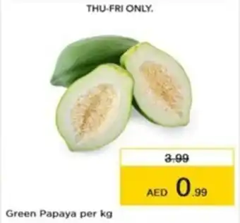 Nesto Green Papaya per kg offer