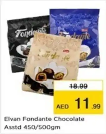 Nesto Elvan Fondante Chocolate Asstd 450/500gm offer