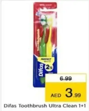 Nesto Difas Toothbrush Ultra Clean 1+1 offer