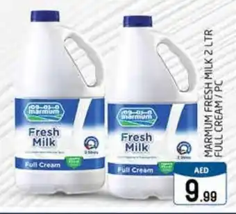 Pasons MARMUM FRESH MILK 2 LTR FULL CREAM/PC offer