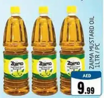 Pasons ZAIMA MUSTARD OIL 1LTR/PC offer