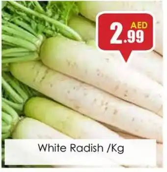 Amber White Radish /Kg offer