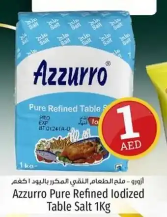 Kenz Hypermarket Azzurro Pure Refined lodized Table Salt 1kg offer