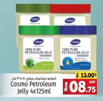 Kenz Hypermarket Cosmo Petroleum Jelly 4x125ml offer