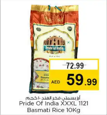 Nesto Pride Of India XXXL 1121 Basmati Rice 10Kg offer