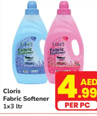 Day To Day Cloris Fabric Softener 1x3 ltr offer