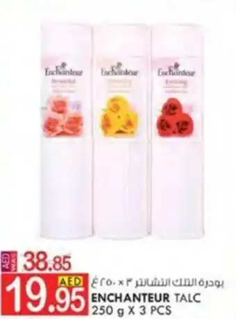 KM Trading ENCHANTEUR TALC 250 g X 3 PCS offer