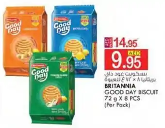 KM Trading BRITANNIA GOOD DAY BISCUIT 72 g X 8 PCS offer