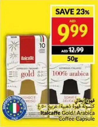 Viva Italcaffe Gold/Arabica Coffee Capsule offer