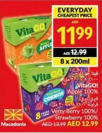 Viva VitaGO! Apple 100% offer