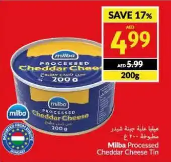 Viva Milba Processed Cheddar Cheese Tin offer
