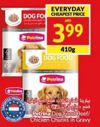 Viva Petrina Dog Food Beef/ Chicken Chunks in Gravy offer