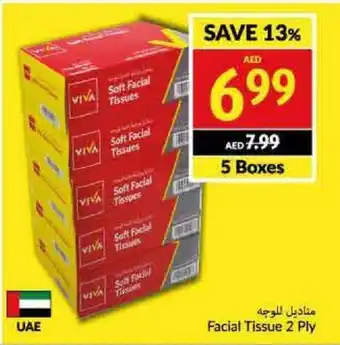 Viva Facial Tissue 2 Ply offer