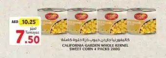 Union Coop CALIFORNIA GARDEN WHOLE KERNEL SWEET CORN 4 PACKS 200G offer