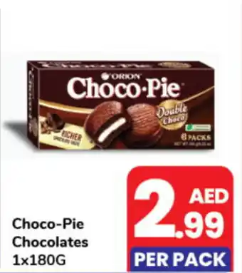 Day To Day Choco-Pie Chocolates 1 x 180g offer