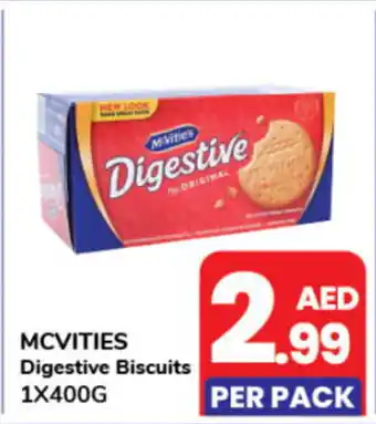 Day To Day MCVITIES Digestive Biscuits 1 x 400g offer