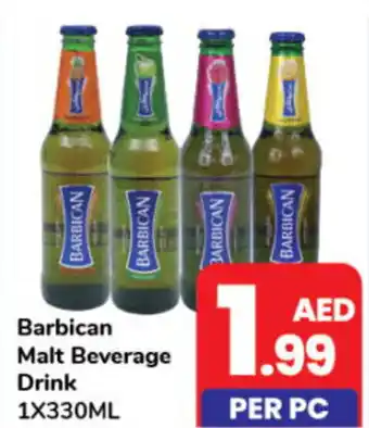 Day To Day Barbican Malt Beverage Drink 1X330ML offer