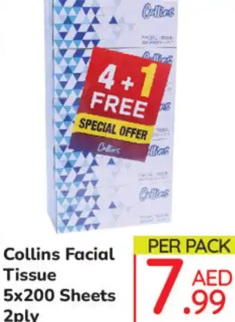 Day To Day Collins Facial Tissue 5x200 Sheets 2ply offer