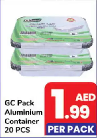 Day To Day GC Pack Aluminium Container 20pcs offer