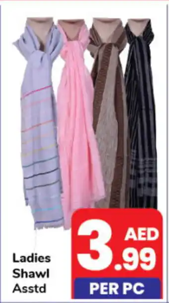 Day To Day Ladies Shawl Asstd offer