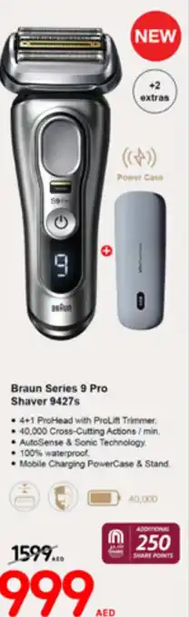 Carrefour Braun Series 9 Pro Shaver 9427s offer