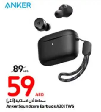 Carrefour Anker Soundcore Earbuds A20i TWS offer