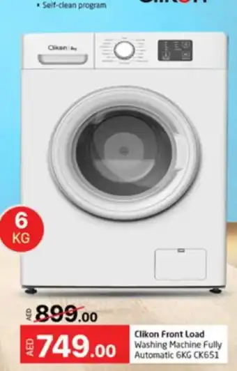 Al Madina Clikon Front Load Washing Machine Fully Automatic 6KG CK651 offer