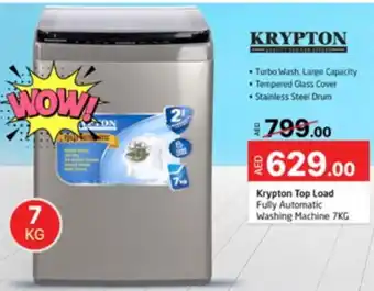 Al Madina Krypton Top Load Fully Automatic Washing Machine 7KG offer