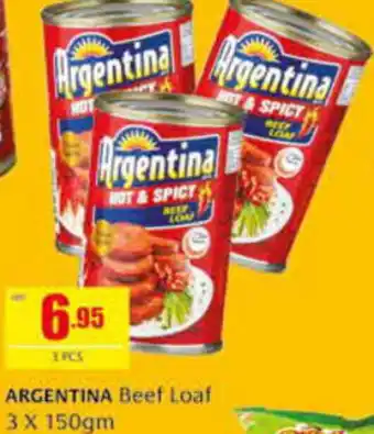 Safeer Market ARGENTINA Beef Loaf 3 X 150gm offer