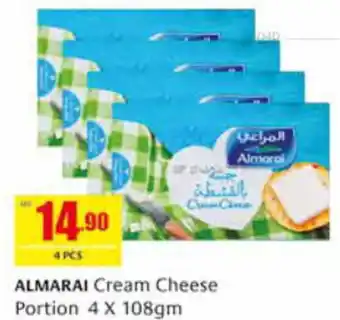 Safeer Market ALMARAI Cream Cheese Portion 4x108gm offer