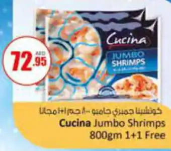 Safeer Market Cucina Jumbo Shrimps 800gm offer