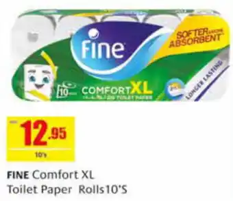 Safeer Market FINE Comfort XL Toilet Paper Rolls 10's offer