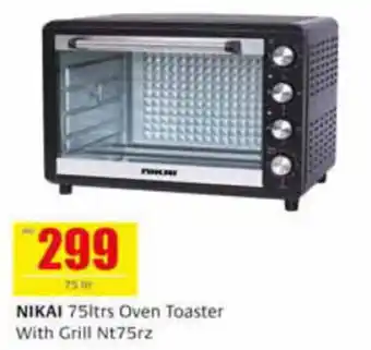 Safeer Market NIKAI 75ltrs Oven Toaster With Grill Nt75rz offer