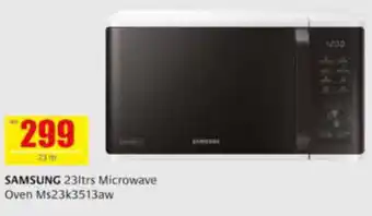 Safeer Market SAMSUNG 23ltrs Microwave Oven Ms23k3513aw offer