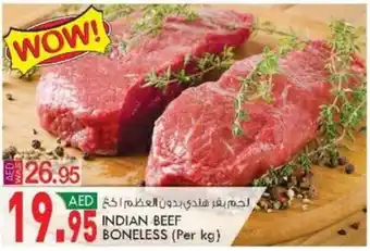 KM Trading INDIAN BEEF BONELESS (Per kg} offer