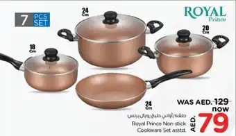 Nesto Royal Prince Non-stick Cookware Set asstd. offer