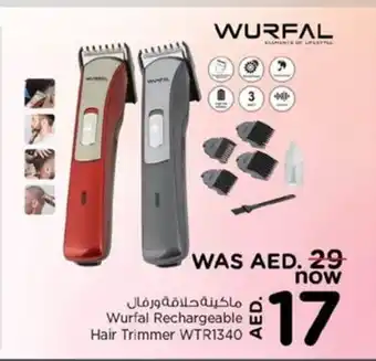 Nesto Wurfal Rechargeable Hair Trimmer WTR1340 offer