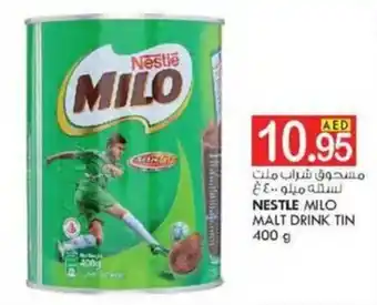 KM Trading NESTLE MILO MALT DRINK TIN 400 g offer