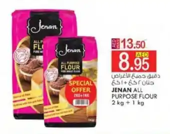 KM Trading JENAN ALL PURPOSE FLOUR 2 kg + 1 kg offer