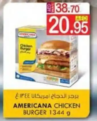 KM Trading AMERICANA CHICKEN BURGER 1344 g offer
