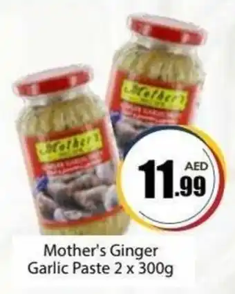 Amber Mother's Ginger Garlic Paste 2 x 300g offer