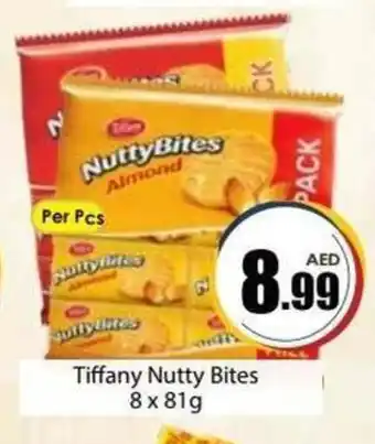 Amber Tiffany Nutty Bites 8 x 81g offer