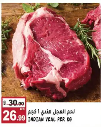 Hashim Hypermarket INDIAN VEAL PER KG offer