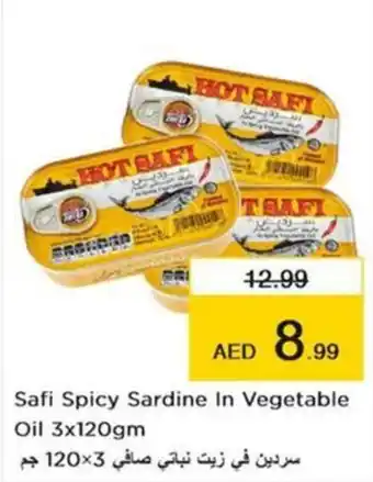 Nesto Safi Spicy Sardine In Vegetable Oil 3x120gm offer